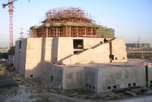 Qin fortress reconstruction.